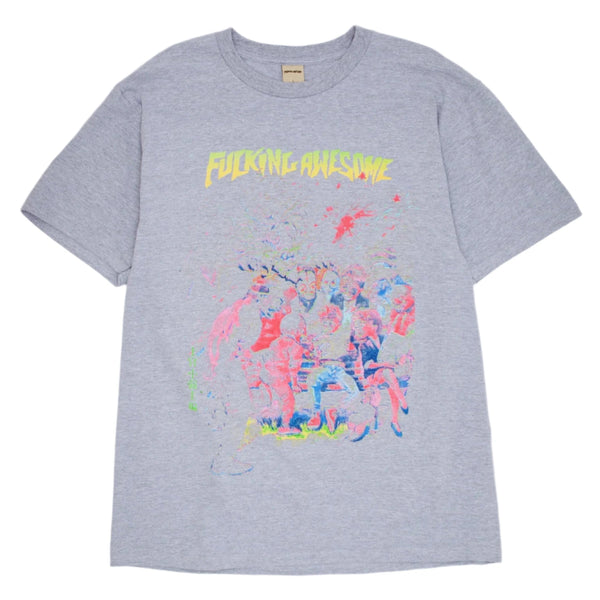 Fucking Awesome - Wrestler Shirt (Heather Grey)*SALE